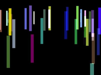 an image of many coloured vertical lines